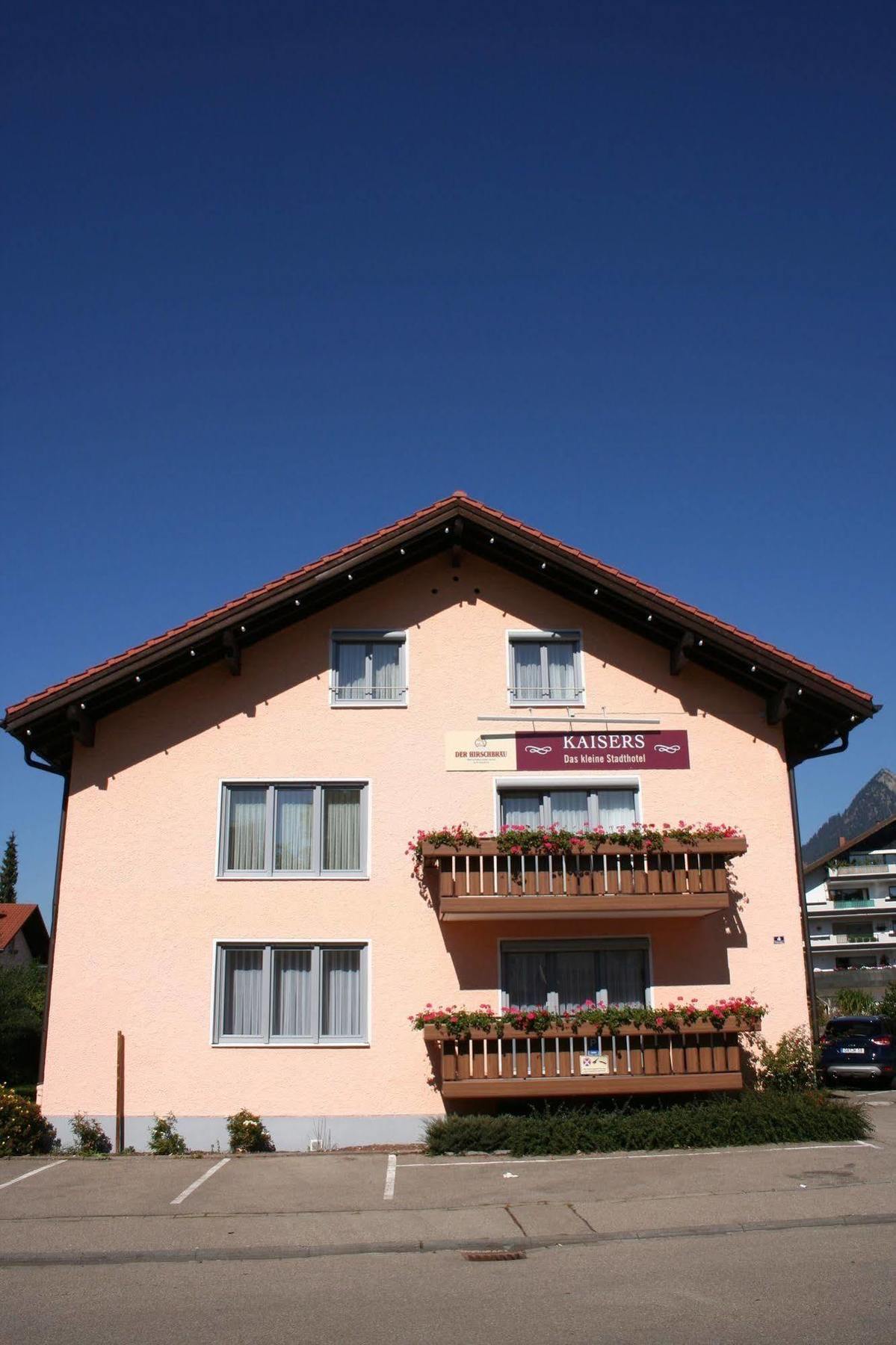 Kaisers Das Kleine Stadthotel Sonthofen Buitenkant foto