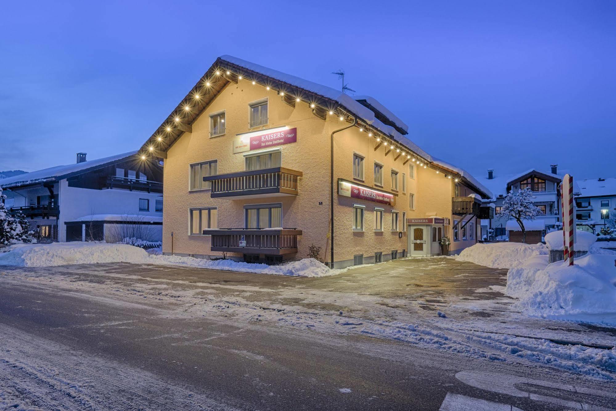 Kaisers Das Kleine Stadthotel Sonthofen Buitenkant foto