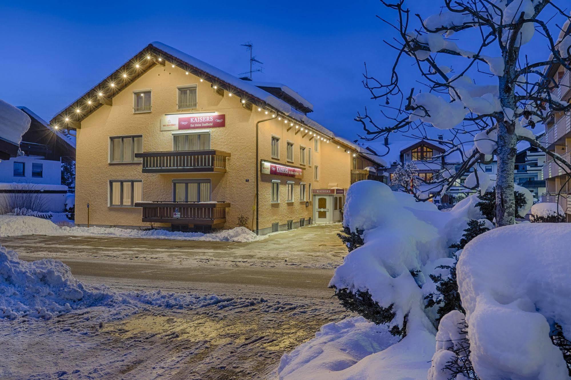 Kaisers Das Kleine Stadthotel Sonthofen Buitenkant foto