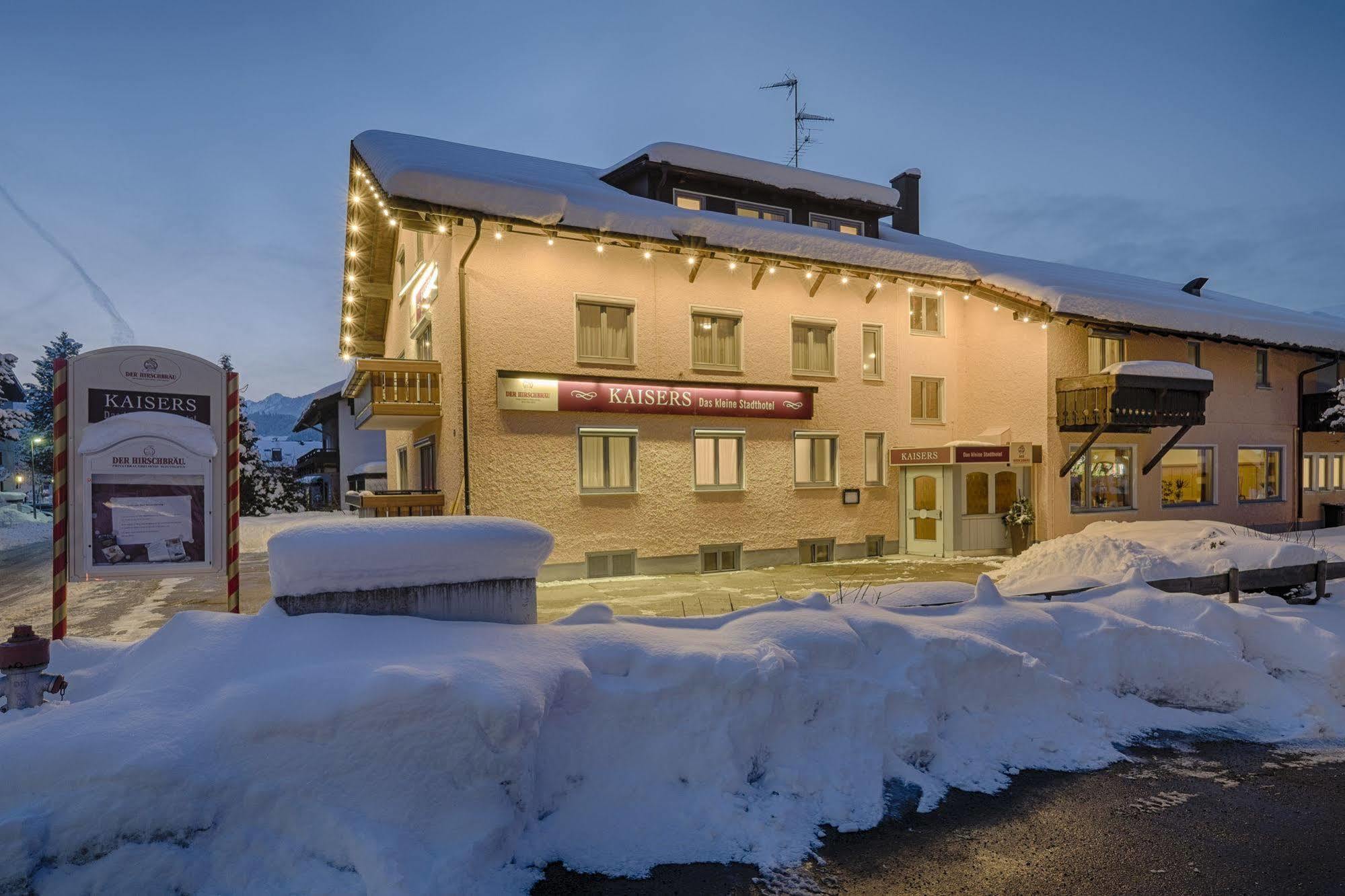 Kaisers Das Kleine Stadthotel Sonthofen Buitenkant foto
